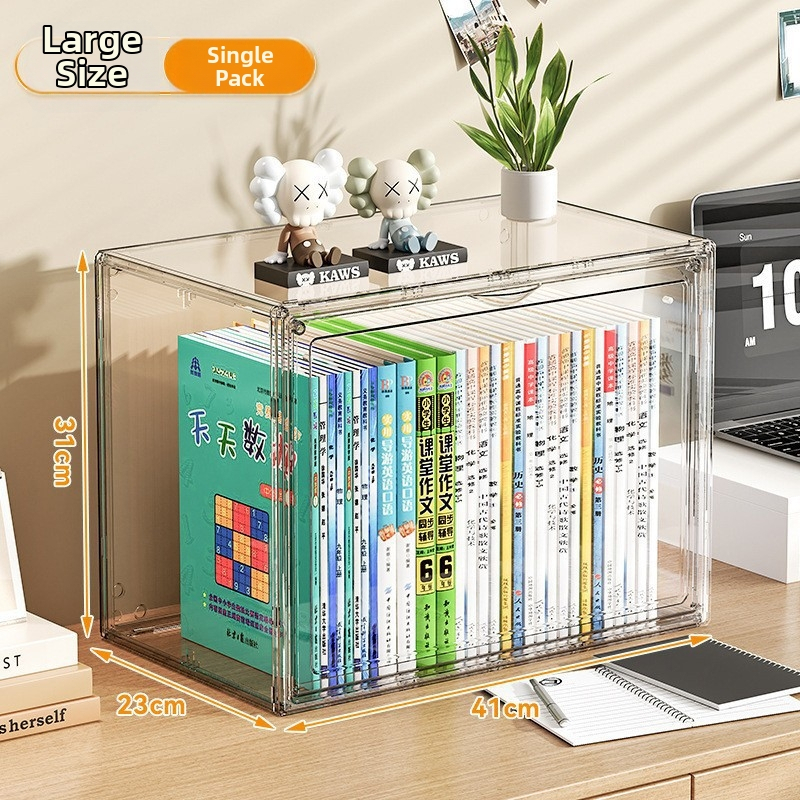 HY-868 PET-plastikust laua hoiukarp, 24L tolmukindel