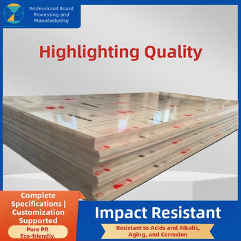 Polipropilenė plokštė - atspari rūgštims ir šarmams, specifinė gravitacija 0.93, skirta laiptinėms ir baldams