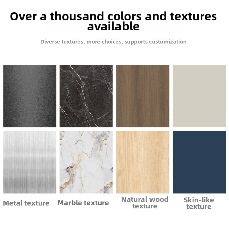 Vlastný dekoratívny stropný panel z PVC – veľká doska karbónového kryštálu, plochý štýl, Nový čínsky štýl, moderný minimalistický, ľahký luxus; zvuková izolácia 20, tepelná vodivosť 0.125