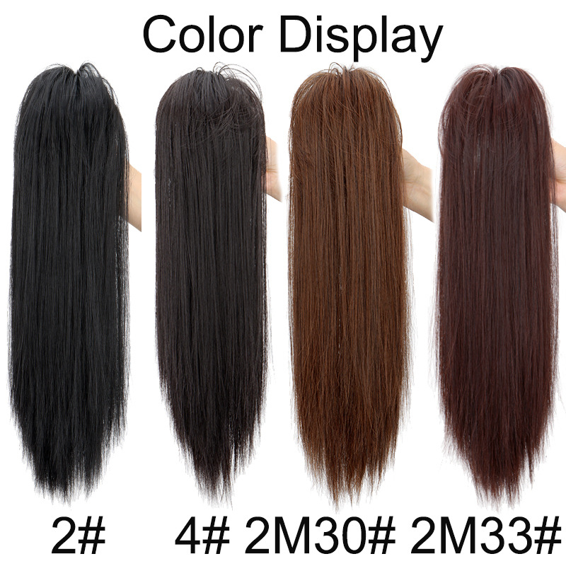 Perucă cu coadă, fir rezistent la temperaturi înalte, mecanism de fabricație, model FY14, brand Xu du's words