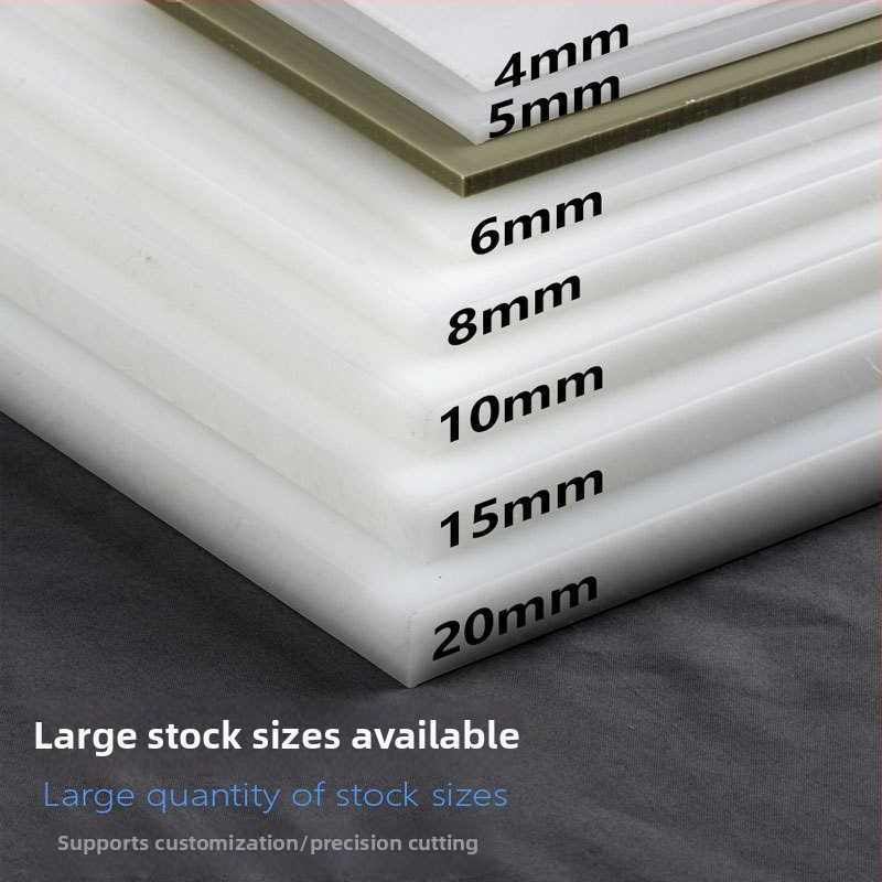 Polipropileninė plokšė – maisto kokybės kietas plastikas, atsparus dilimui, inžineriniai plastai štampavimui