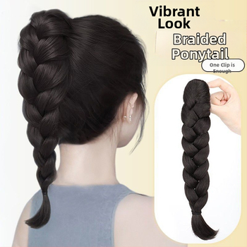 Ponytail parukas klipiga — kimbu mehhanism, kõrgel temperatuuril vastupidavad kiud, loomulik välimus, ei sobi kuumale värvimisele, bränd Wenze Xiu