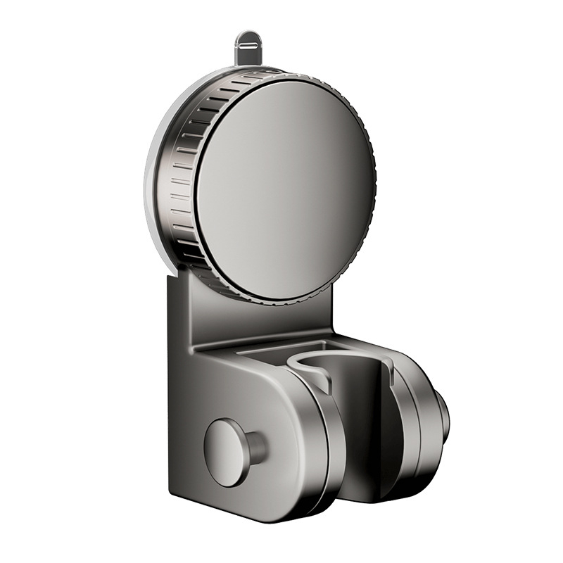 Душова стойка с вакуумна чашка — монтаж без пробиване, регулируема основа за душ глава, пластмаса, модел 137