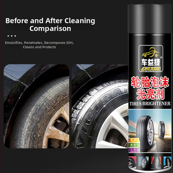 Powerful Factory Sada údržby pneumat a kolies: čistiaca pena, lesk a údržba (kompletná sada)