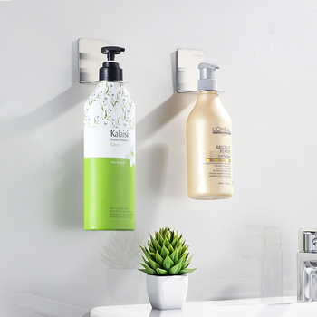 Dušo butelių laikiklis su rankiniu dozatoriumi, 304 nerūdijančio plieno, montavimas be gręžimo, butelių laikiklis su didelio arba mažo skyles atidarymu, poliruotas paviršius, svoris 300 g