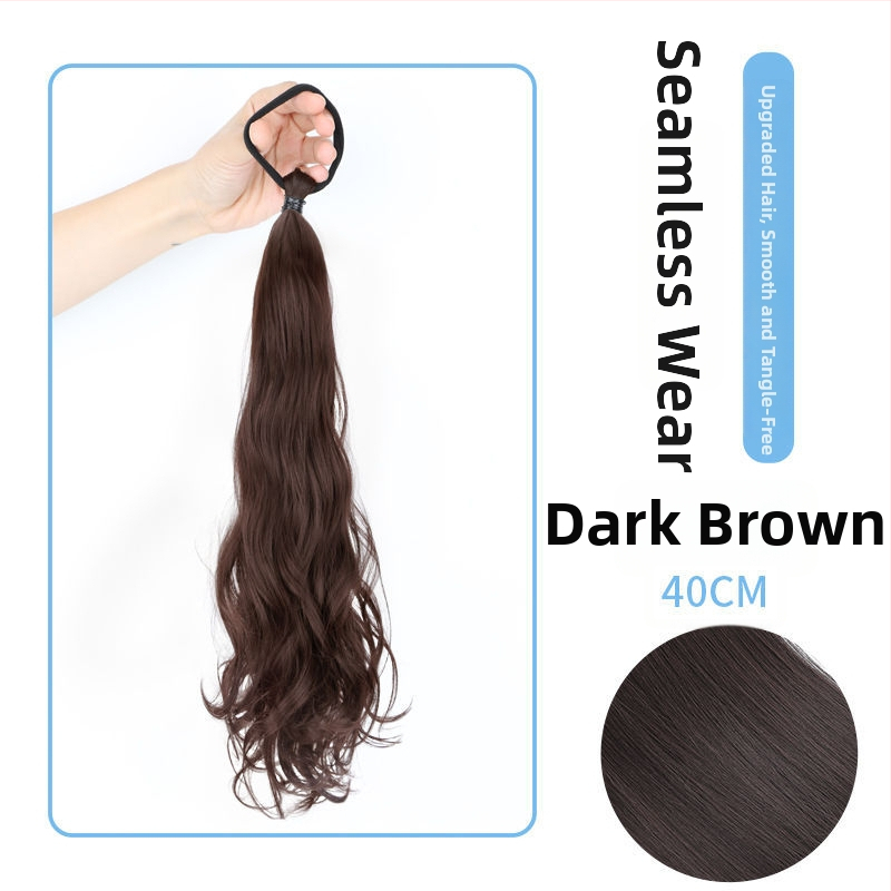 Parukas kahekordse hobusesabaga, sobib kõrge hobusesaba loomisel, kuumuskindlad kiududest, Guifu Ya kaubamärk, mudel 000123