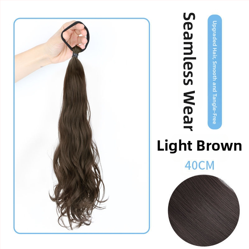 Parukas kahekordse hobusesabaga, sobib kõrge hobusesaba loomisel, kuumuskindlad kiududest, Guifu Ya kaubamärk, mudel 000123