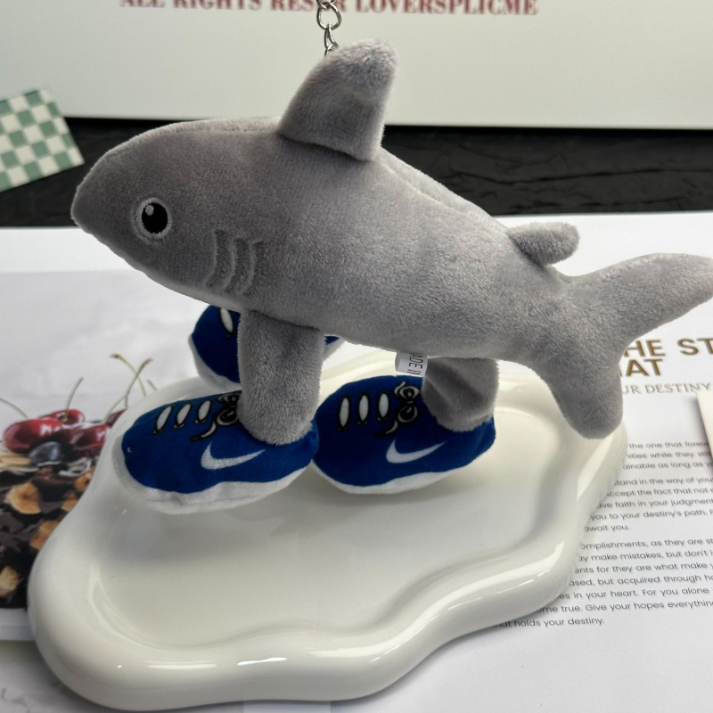 Plišani ključni privjesak — životinjska pliš igračka s motivima raka i slona, prilagodljivo prema uzorku