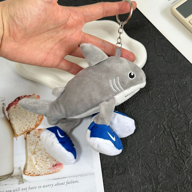 Plišani ključni privjesak — životinjska pliš igračka s motivima raka i slona, prilagodljivo prema uzorku