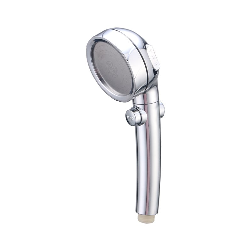 Ručná sprchová hlavica so 3 režimami, úsporná na vodu, s jedným tlačidlom na zastavenie vody a odnímateľnou umývateľnou tryskou