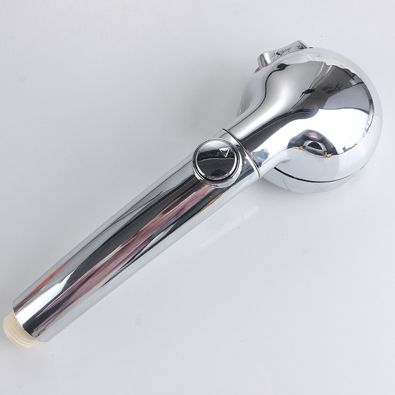 Ručná sprchová hlavica so 3 režimami, úsporná na vodu, s jedným tlačidlom na zastavenie vody a odnímateľnou umývateľnou tryskou