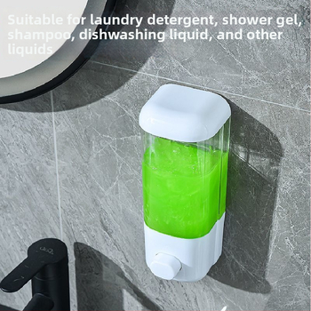 Seinapealne seebidoosija, polüpropüleenist, CE-sertifikaat, andurifunktsioon