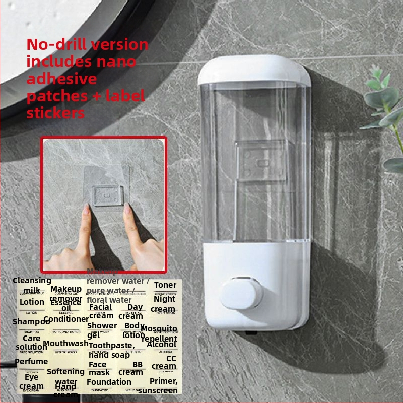 Seinapealne seebidoosija, polüpropüleenist, CE-sertifikaat, andurifunktsioon