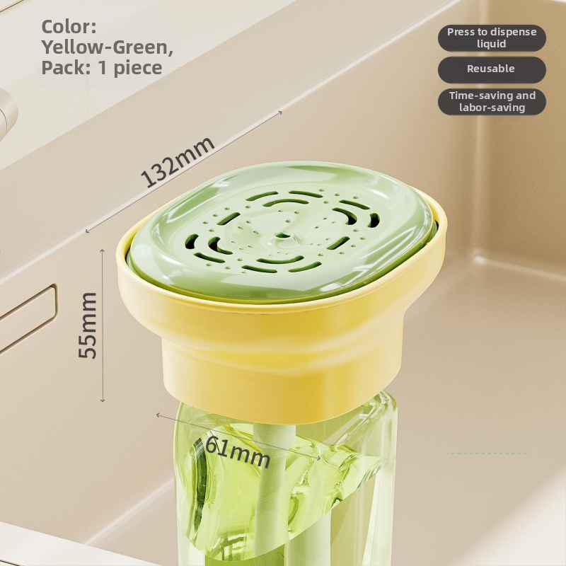 Zhongheng indų plovimo skysčio dozatorius, rankinis paspaudimas, svoris 71 g, lygus paviršius, modelio kodai B5441/B5442