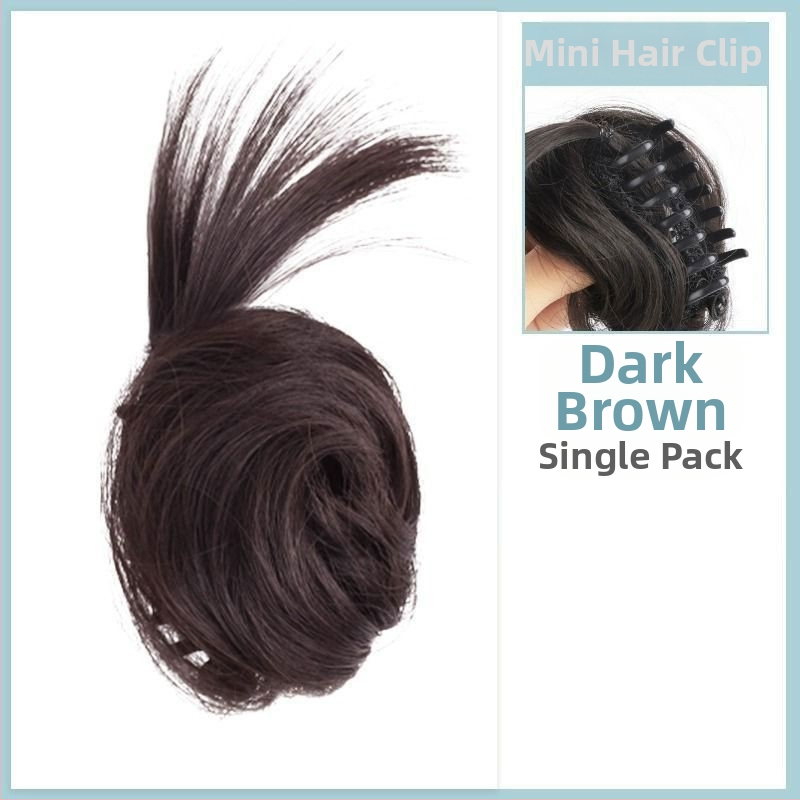 Naisepa parukas ponnytail stiiliga, realistlikud juuksed, külgnurk ja loomulik updo, kõrge temperatuuriga traat, mehhanism, värvimine või perm pole lubatud