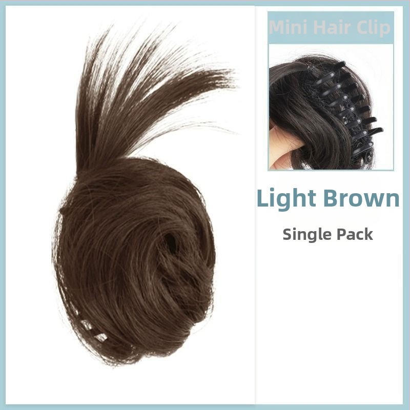 Naisepa parukas ponnytail stiiliga, realistlikud juuksed, külgnurk ja loomulik updo, kõrge temperatuuriga traat, mehhanism, värvimine või perm pole lubatud