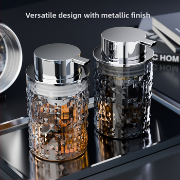 Time Machine putojantis rankų plovimo indas – PET, šviesiai prabangos stilius, dozavimas paspaudimu, poliruotas paviršius