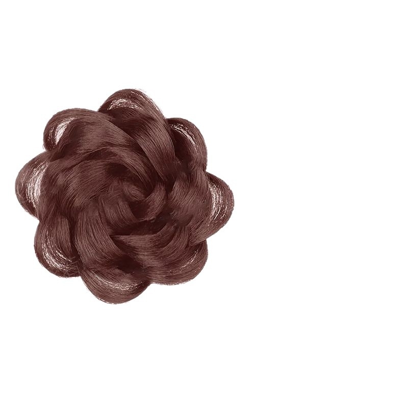 Parika s kopčom ruže — Model Rose Hair Clip, Materijal kose: visoko temperaturna svila, Obrada: mehanička, Ne može biti bojana