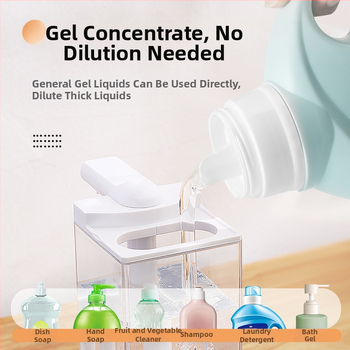 Automatinis skysčio dozatorius indų plovimui – sieninis, plastiko, injekcinis formavimas, jutiklio funkcija, prekė Lycra xi sound