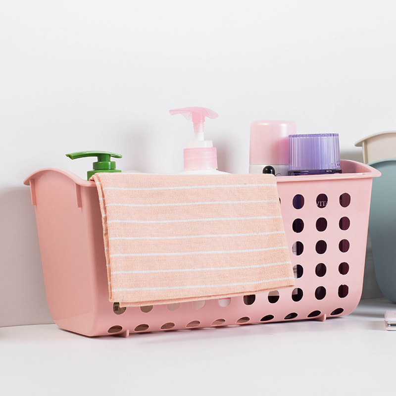 Vannitoa kinnitatav hoiukorv, 360° pöörlev, PP-materjal, mudelid 9989/9990, sobib CD-dele, kaugjuhtimispultidele, kontoritarveteks ja kosmeetika jaoks