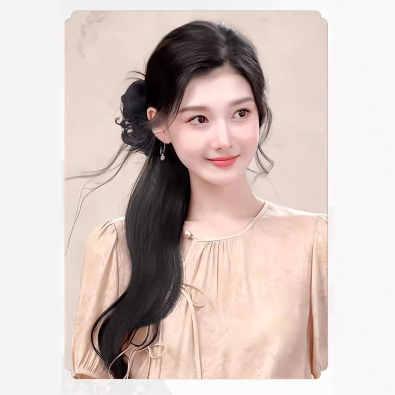 Perrukas Horsetail stiilis, Kenny Wig bränd, kuumuskindlad kiud, mehhaaniline töötlemine, naistele