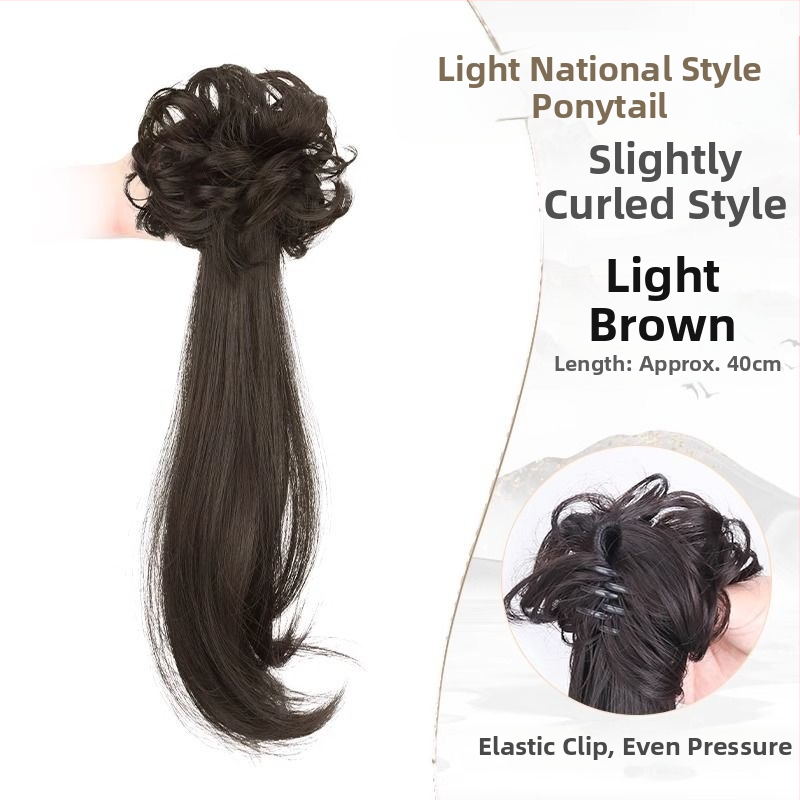 Perrukas Horsetail stiilis, Kenny Wig bränd, kuumuskindlad kiud, mehhaaniline töötlemine, naistele