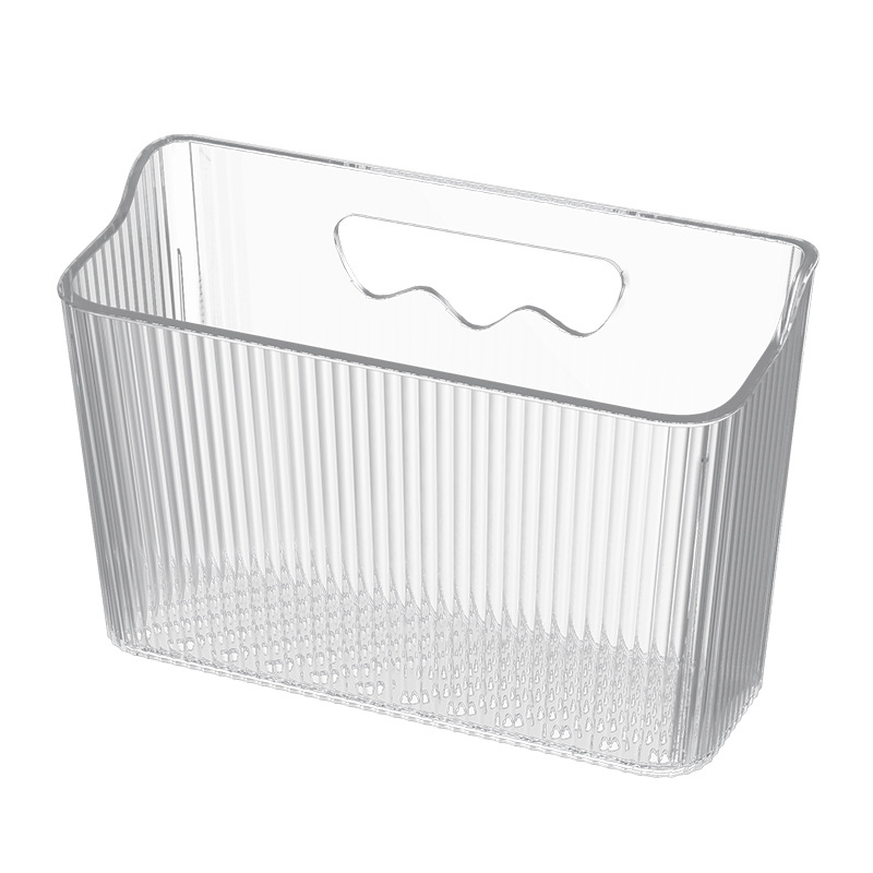 Köögihoiukorv – plastikust, seinale riputatav organiseerija puuviljadele ja köögiviljadele, kaasaegne minimalistlik stiil, välja anti 2024. aastal