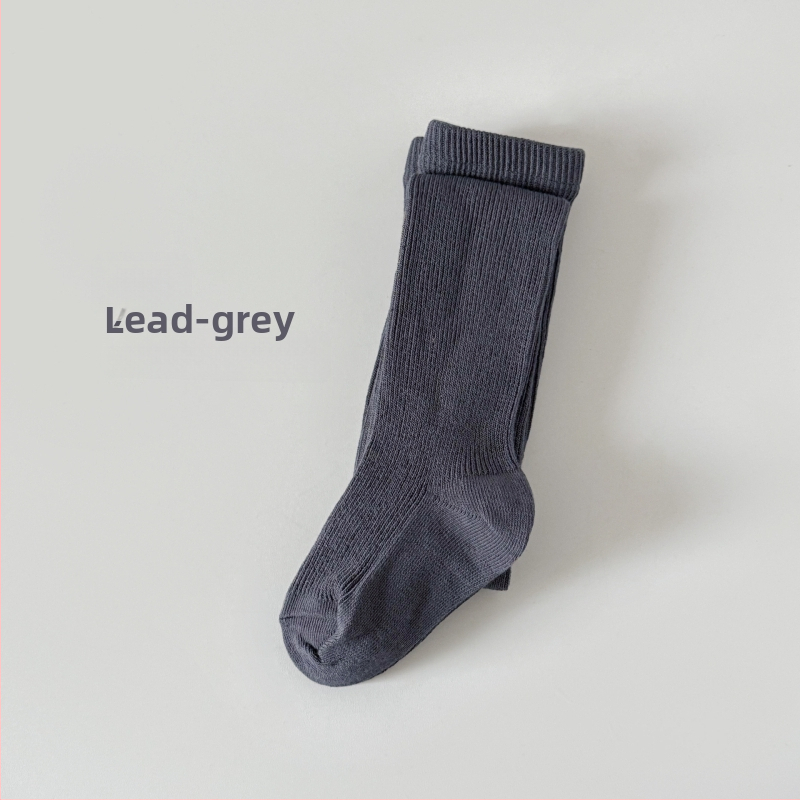 Colanți pentru fetițe din bumbac, cu funda, talie înaltă, fără deschidere între picioare, lungi, primăvară-toamnă, 80% bumbac