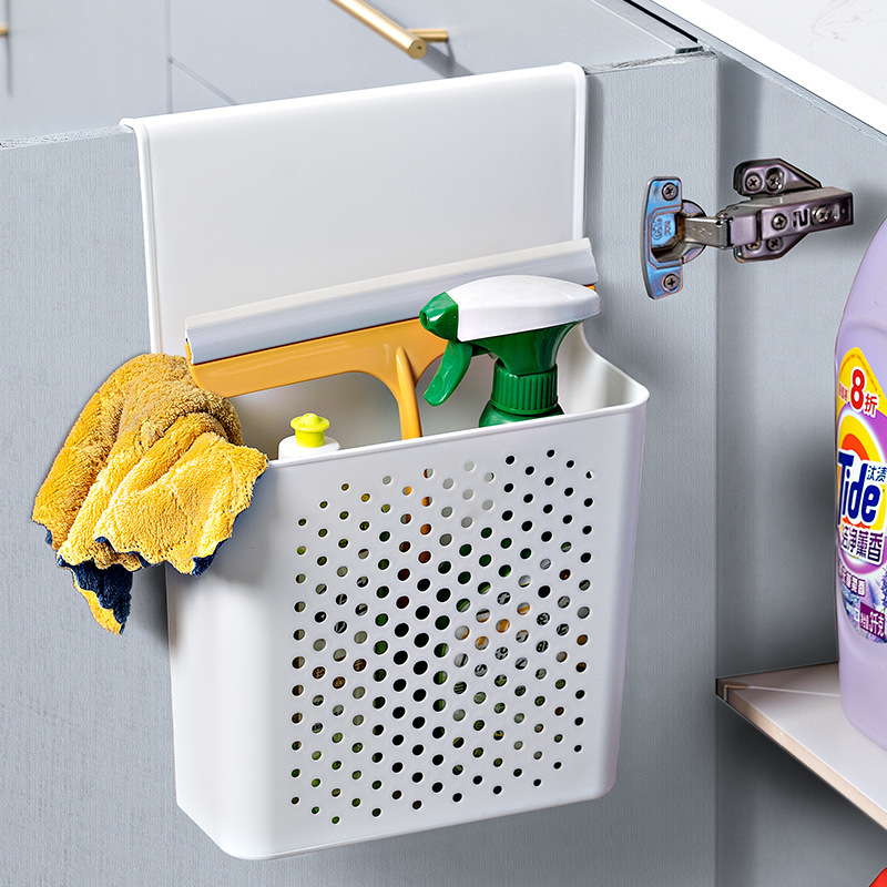 Unutarnji organizator za vrata kuhinjskog ormarića — Torch Cheng DF001, plastična košara za pohranu (materijal: plastika; model: DF001; marka: Torch Cheng; primjena: CD-ovi, daljinski upravljači, knjige)