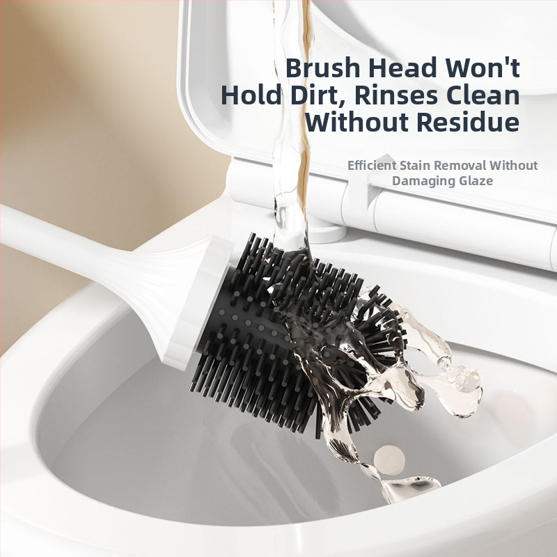 Elektrinis tualeto šepetėlis su sieniniu laikikliu, modelis MZ-008, mechaninis veikimas, USB įkrovimas, be laikmačio