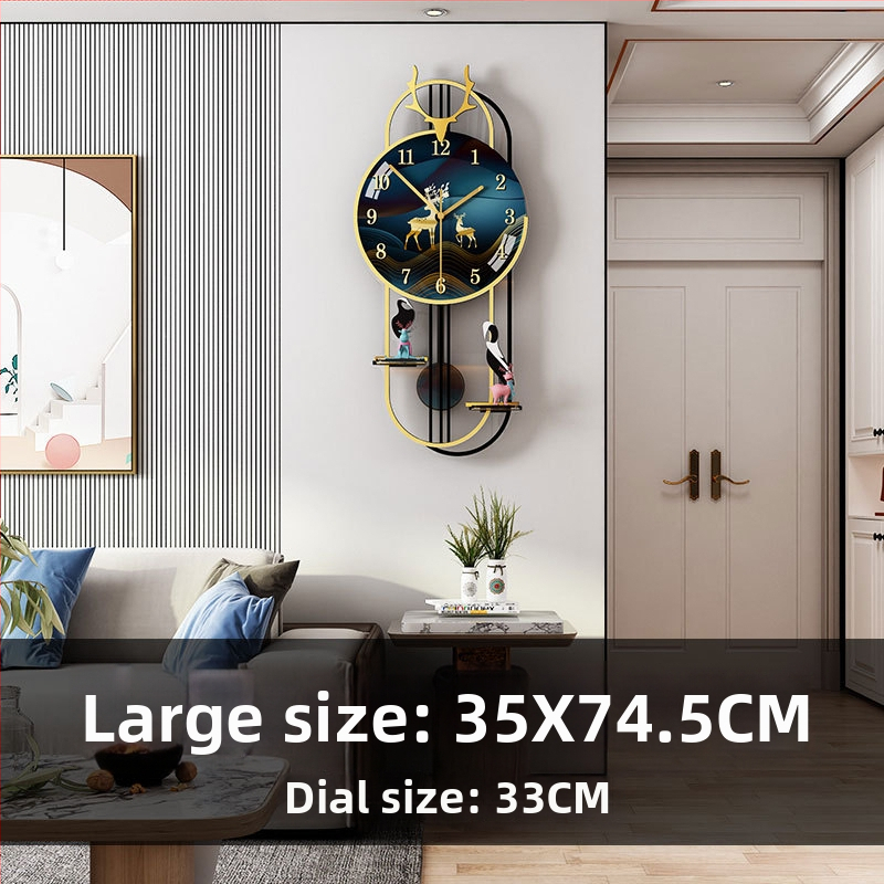 Moderný oválny nástenný hodiny s pohonom JPOK T3, ciferník z plexisklu, napájanie batériou