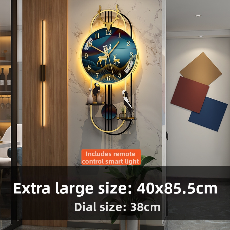 Moderný oválny nástenný hodiny s pohonom JPOK T3, ciferník z plexisklu, napájanie batériou