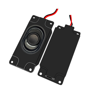 Stačiakampio formos garsiakalbio korpusas 3070, 4 Ω, 3 W, pilnas diapazonas, koaksialinis, 50-30000 Hz