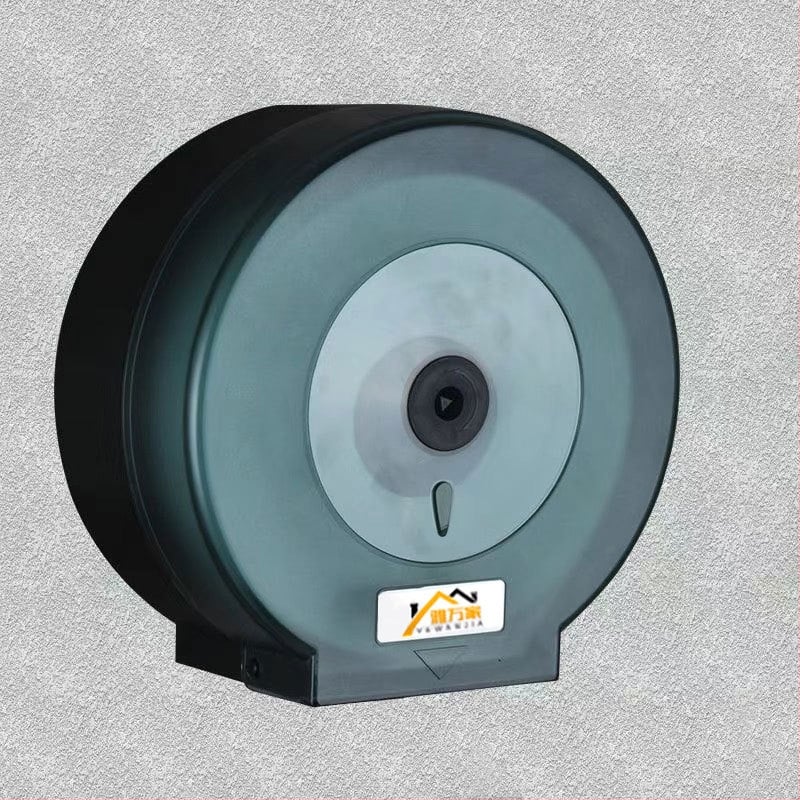 Seinakinnitusega veekindel tualettpaberi rulli karp, plastikust