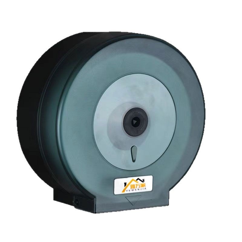 Seinakinnitusega veekindel tualettpaberi rulli karp, plastikust