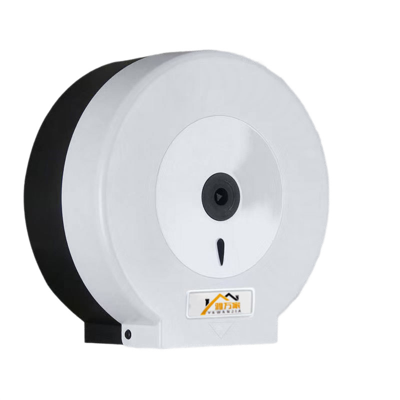 Seinakinnitusega veekindel tualettpaberi rulli karp, plastikust