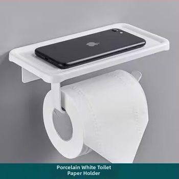 WC-paberirulli hoidja, Space alumiinium, mudel 102-JZJ-NB, kaasaegne minimalistlik stiil, sobib rullpaberiga