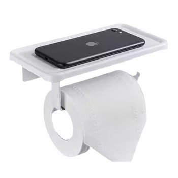 WC-paberirulli hoidja, Space alumiinium, mudel 102-JZJ-NB, kaasaegne minimalistlik stiil, sobib rullpaberiga