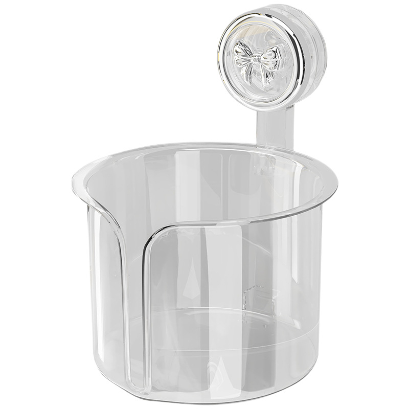 Youqin seinale paigaldatav suction cup tualettpaberirulli hoidik – plastikust, sobib rullpaberile, vannituppa, puurimata