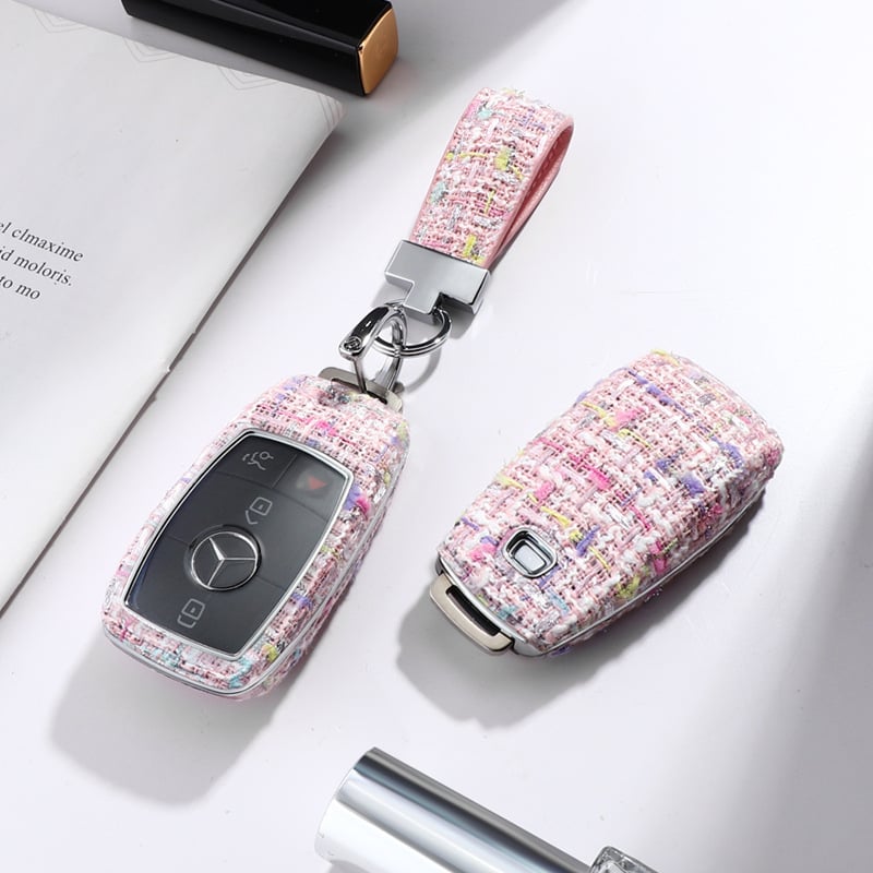 Mercedes-Benz võtmehoidja komplekt – PC materjal, lihtne stiil, kohandatav, litsentsiga privaatne märgis