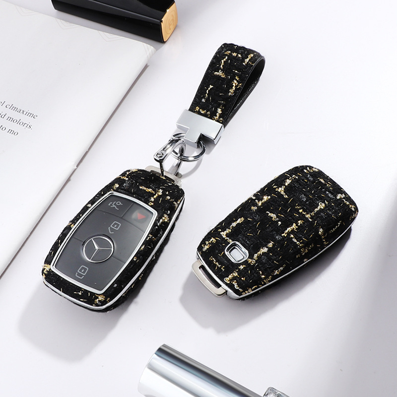 Mercedes-Benz võtmehoidja komplekt – PC materjal, lihtne stiil, kohandatav, litsentsiga privaatne märgis