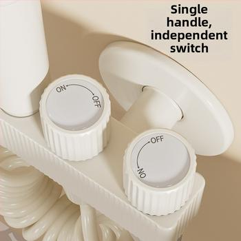 FXQ23N Seinasse paigaldatav nurga ventiil vannitoa jaoks kahekordse juhtimise ja vasest pritsimis püstoliga WC jaoks