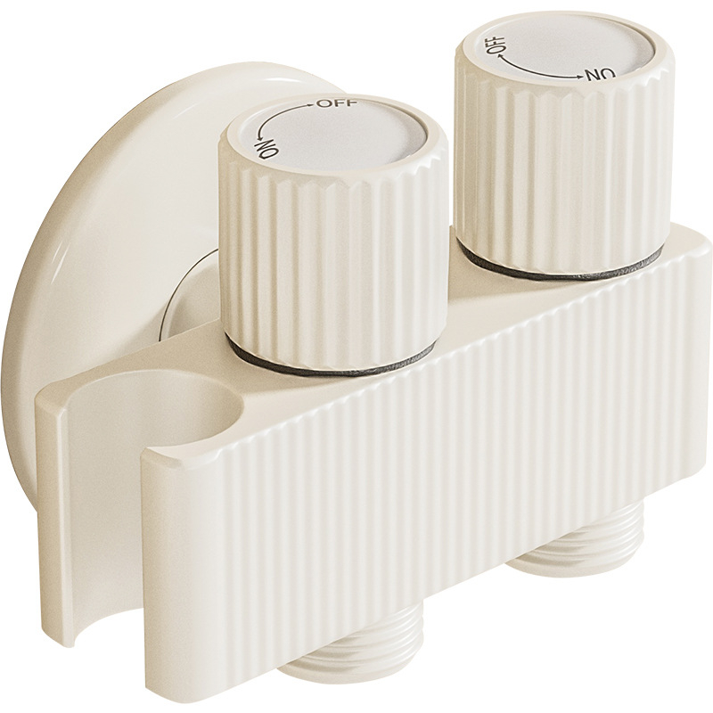 FXQ23N Seinasse paigaldatav nurga ventiil vannitoa jaoks kahekordse juhtimise ja vasest pritsimis püstoliga WC jaoks