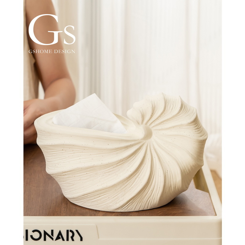 Keraamiline salvrätikute karp - kaasaegne minimalistlik disain, veekindel ja mitmekülgne, eemaldatav salvrätikute hoidik, logotüübi trükkimine on võimalik, kohandamine.