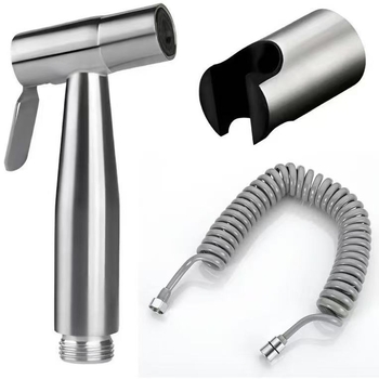 Jiukun 304 неръждаема стомана тоалетна почистваща пръскачка — почистване на тоалета, възможна инсталация