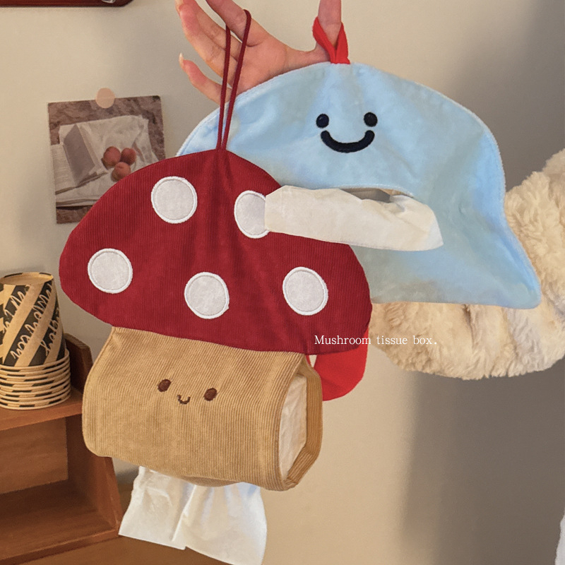 Seinasse kinnitatav seene kujuline salvrätikukott – kangas, mitmeotstarbeline, mudel G994000