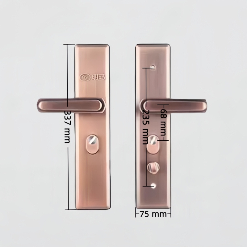 Rukoväť na dvere - nerezová oceľ, proti krádeži, hrubší panel, dvojvrstvová ochrana proti vypáčeniu, multifunkčne nastaviteľná | Model 2023/10915/10208