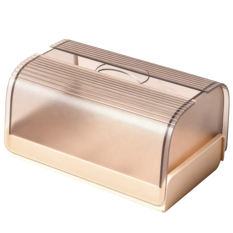 AK896 taskurätikute karp vedrumehhanismiga, PP+PET; mitmekülgne, sobib autole, eluruumile ja vannitoa jaoks