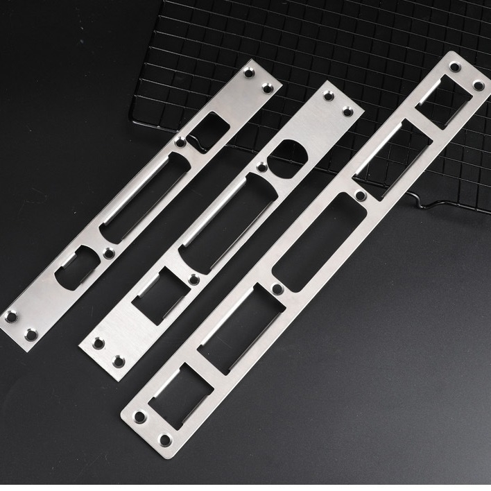 Biometrická zámka s odtlačkom prsta – špeciálne tvarovaný zámkový telpanel, vodítacia doska, nerezová oceľ, model 000, hmotnosť 0,1 kg