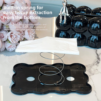 Taskurätikute kasti Clouds mudel, PP materjal (Materjal: PP • Eemaldatavad pabersalvrätikud • Mitmekülgne)